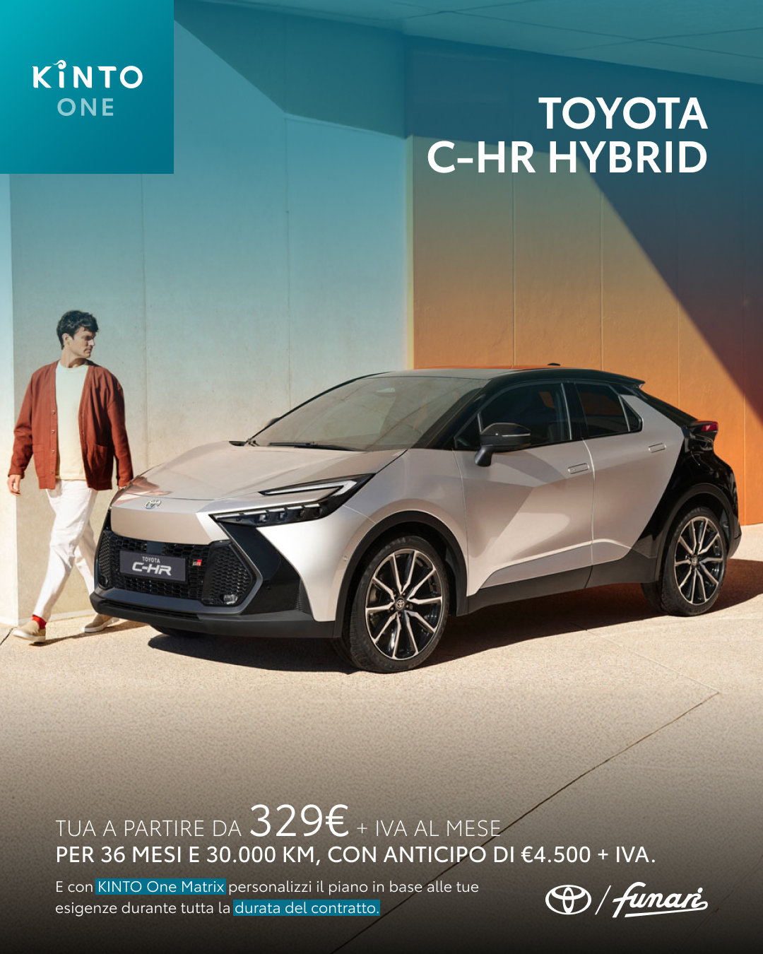 TOYOTA C-HR HYBRID BY KINTO ONE