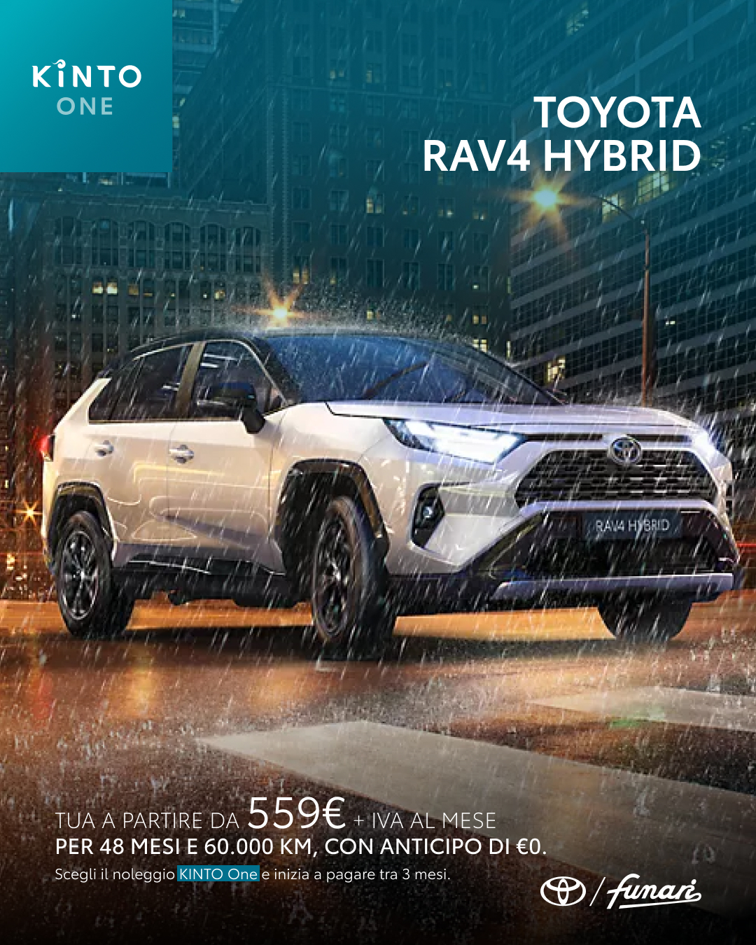 TOYOTA RAv4 hybrid BY KINTO ONE